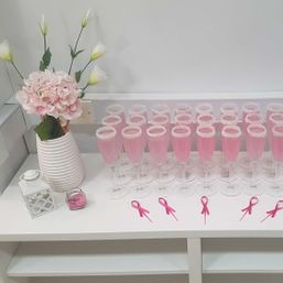 pink drinks 